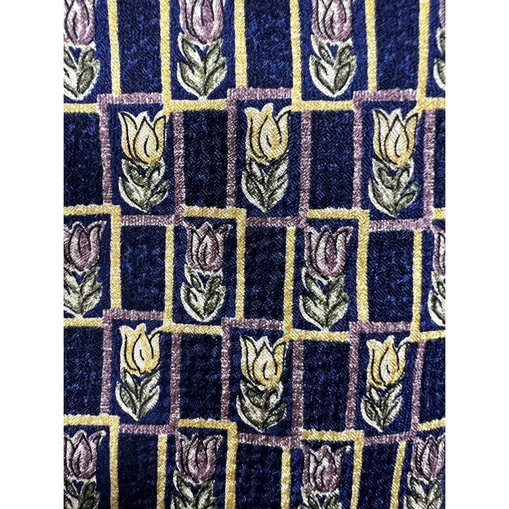 Silk Necktie Lot of 4 Designer Ties Bill Blass CC Hughes Murano Campia